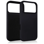 Etui Beline Silicone do iPhone 17 Pro Max Czarny - Black