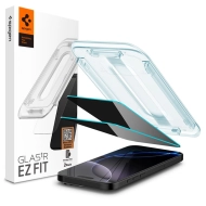 Szklo prywatyzujace Spigen Glas.TR EZ FIT Privacy do Apple iPhone 17 / 17 Pro / 16 Pro 2szt.