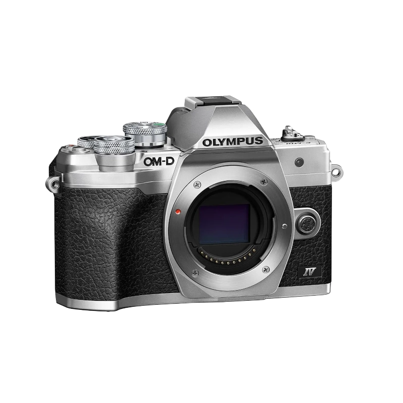 Aparat Olympus E-M10 MK IV Body Srebrny - Silver1.webp