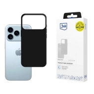 Etui 3MK Silicone Case do Apple iPhone 17 Pro Czarny - Black