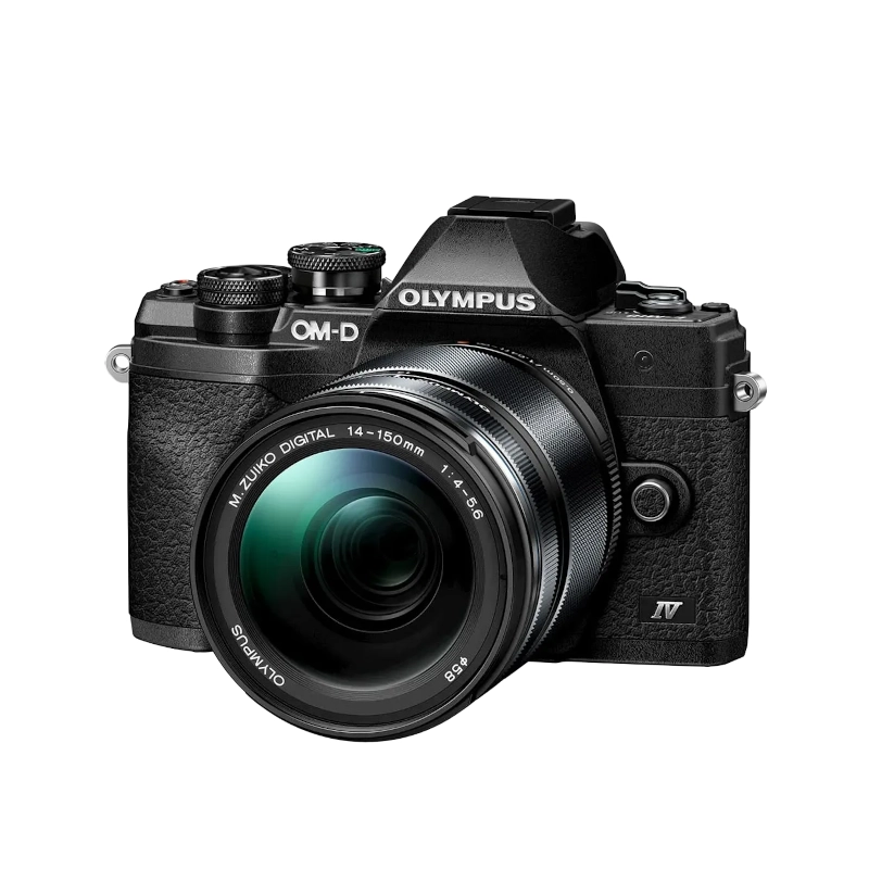 Aparat Olympus E-M10 MK IV + EZ 14-150 II Czarny - Black