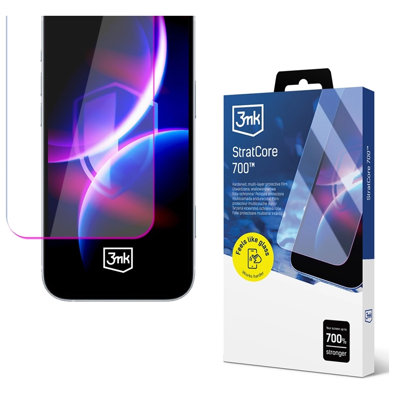 Folia ochronna 3MK StratCore700 do Apple iPhone 17 Pro Max
