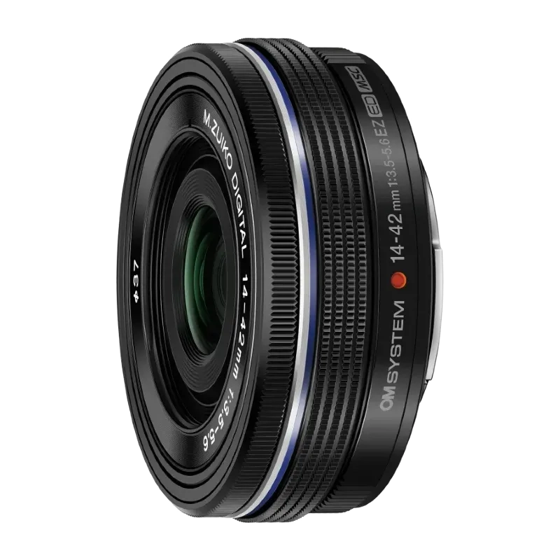 Obiektyw OM SYSTEM M.Zuiko Digital ED 14-42 mm f/3.5-5.6 EZ Pancake Czarny - Black