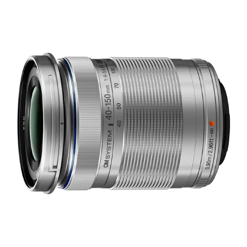 Obiektyw OM SYSTEM M.Zuiko Digital ED 40-150 mm f/4-5.6 R Srebrny - Silver