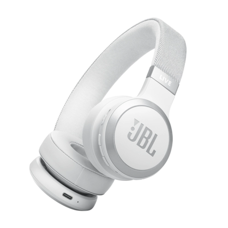 Słuchawki JBL Live 670NC Over Ear Białe - White
