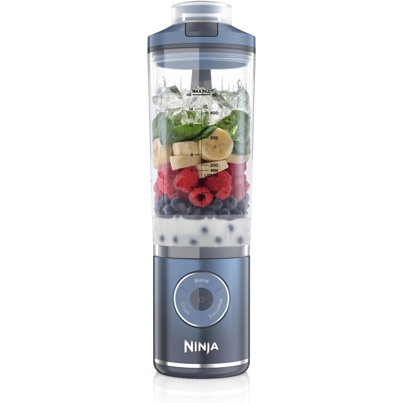 Ninja BC251 Blast Max Smoothie Maker 570ml Niebieski - Blue