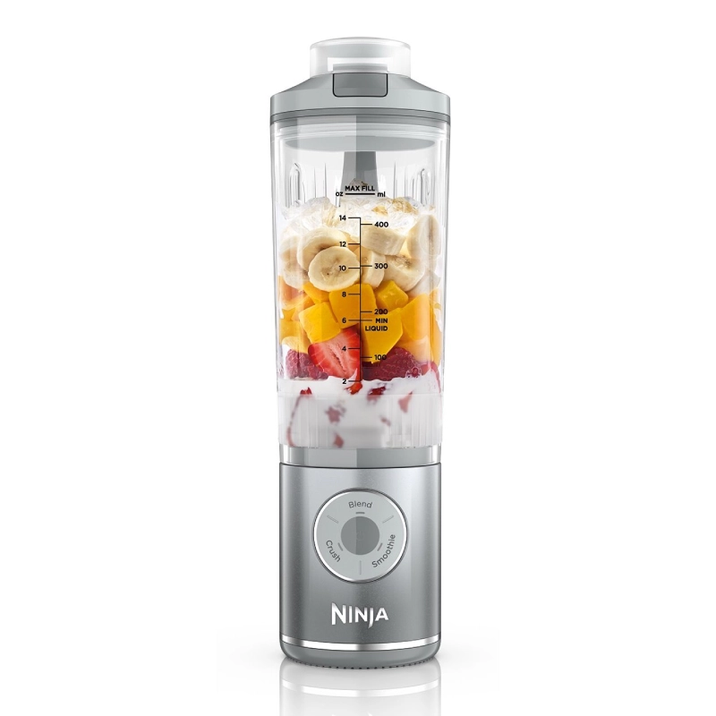 Blender Ninja BC251 Blast Max Smoothie Maker 570ml Srebrny - Silver