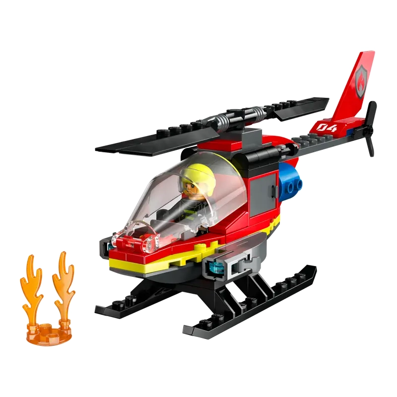 LEGO City Strażacki helikopter ratunkowy 60411