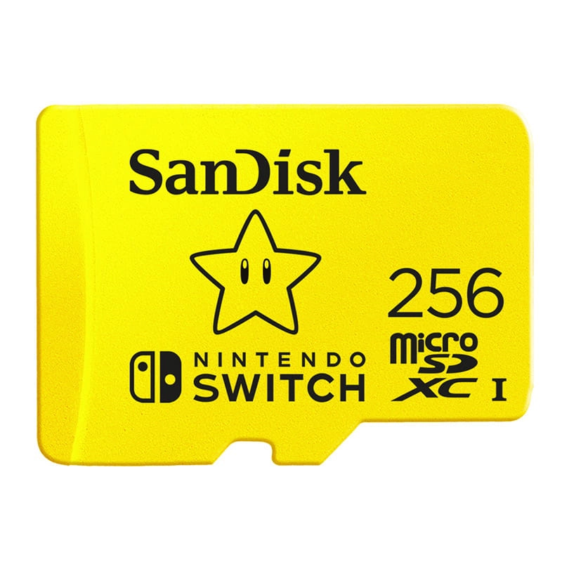 Karta SanDisk Nintendo Switch microSDXC 256GB 100/90 MB/s V30 UHS-I U3
