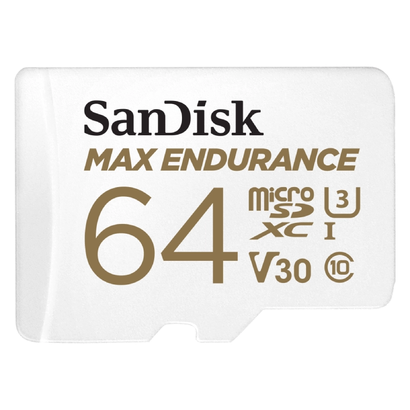 Karta SanDisk Max Endurance micrSDXC 64GB + Adapter