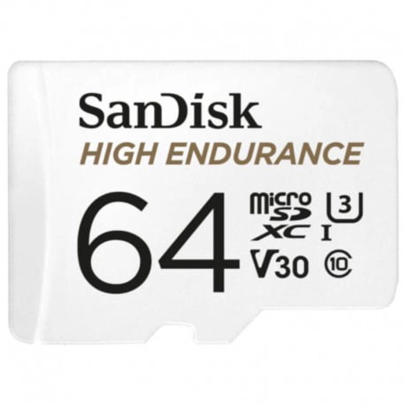 Karta SanDisk High Endurance micrSDXC 64GB V30 + Adapter