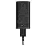 Ładowarka sieciowa Baseus 65W Pro Fast Charger GaN6 Czarna - Black