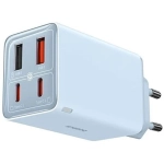 Ładowarka sieciowa Baseus 65W Pro Fast Charger GaN6 Niebieska - Blue