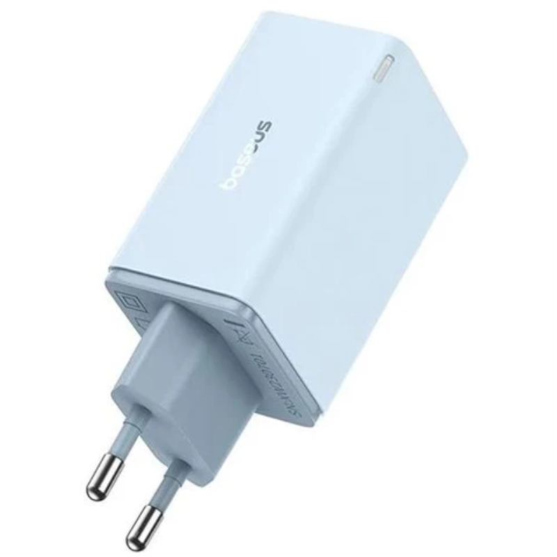 Ładowarka sieciowa Baseus 65W Pro Fast Charger GaN6 Niebieska - Blue