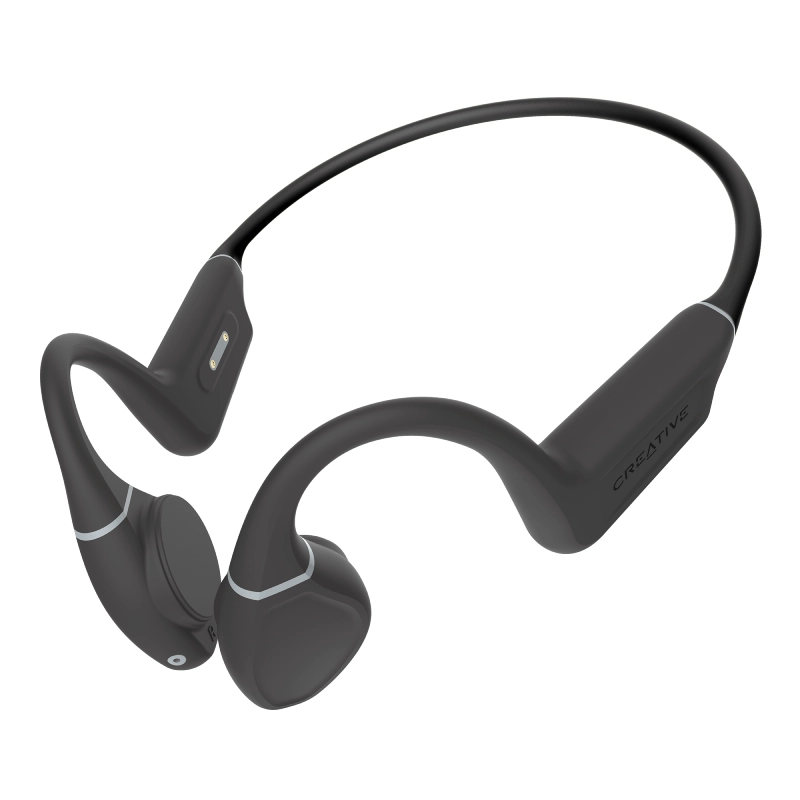 Słuchawki bezprzewodowe Creative Outlier Free+ Szaro-czarne - Grey-Black