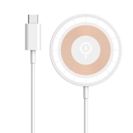 Ładowarka bezprzewodowa Somostel SMS-ZB17 USB-C Biała - White