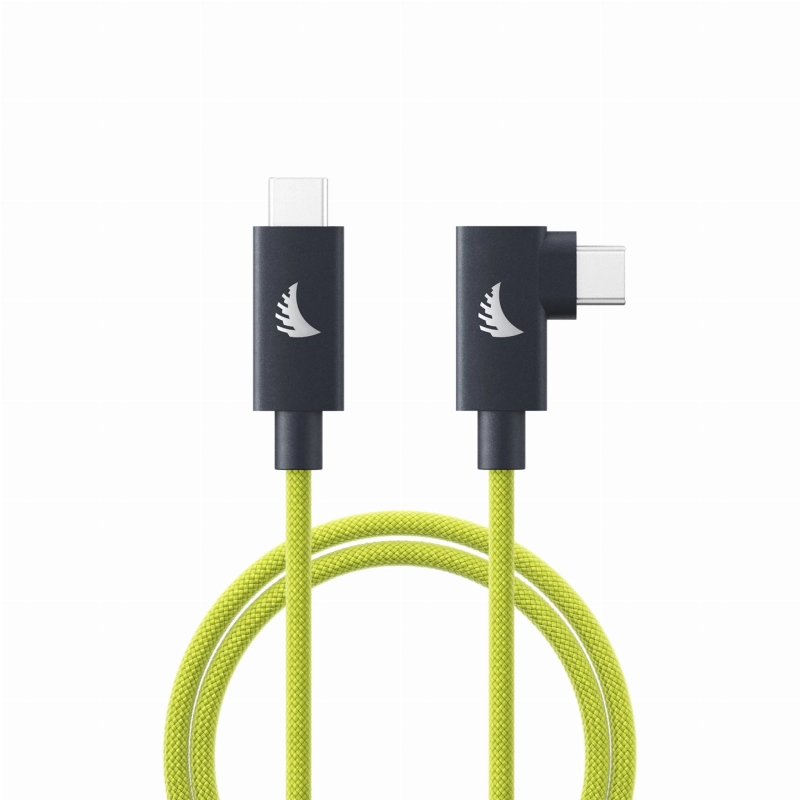 Kabel Angelbird USB-C 4.0 Solid Flex Cable Right-Angle Lime 32 cm Limonkowy - Lime