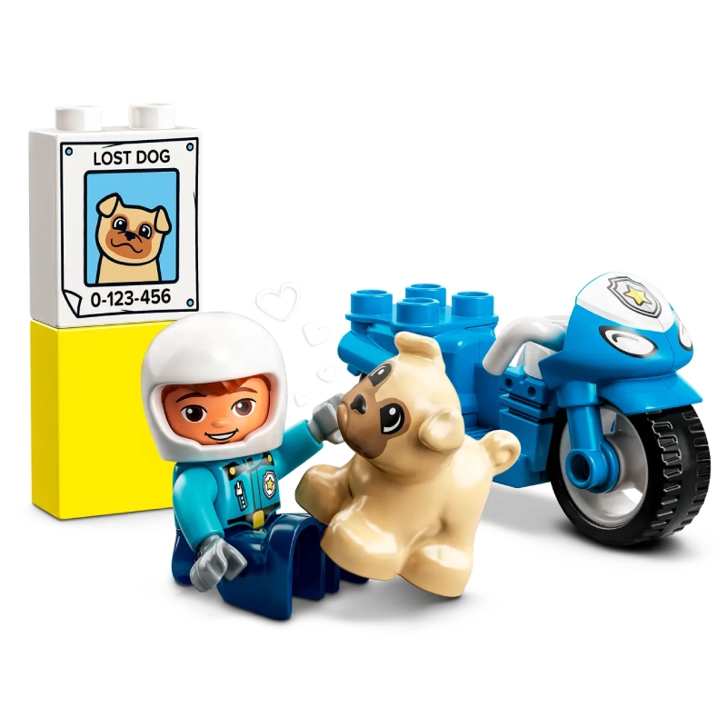 LEGO DUPLO Town Motocykl policyjny 10967