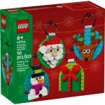 LEGO Okolicznościowe Kolekcja ozdób świątecznych 40744