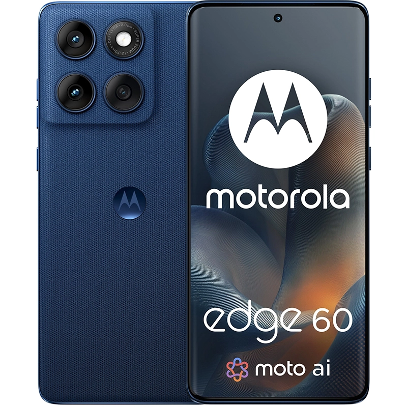 Smartfon Motorola Edge 60 5G 8/256GB Niebieski - Gibraltar Sea
