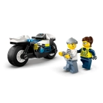 LEGO City Pościg na motocyklu policyjnym 60455