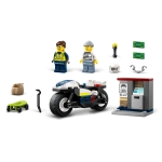 LEGO City Pościg na motocyklu policyjnym 60455