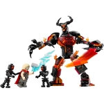 LEGO Thor kontra figurka konstrukcyjna Surtura 76289