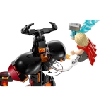 LEGO Thor kontra figurka konstrukcyjna Surtura 76289