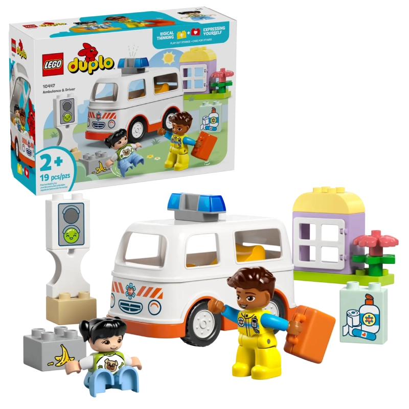 LEGO DUPLO Karetka z kierowcą 10447