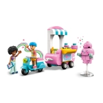 LEGO Friends Stoisko z watą cukrową i skuter 42643