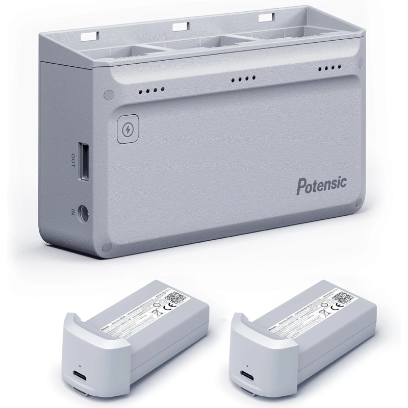 Ładowarka Potensic Atom Hub + 2 akumulatory