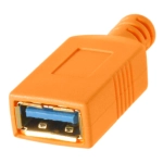 Przedłużacz Tether Tools TetherBoost Pro USB-C - USB-A Żeński 4,6 m Pomarańczowy - Orange