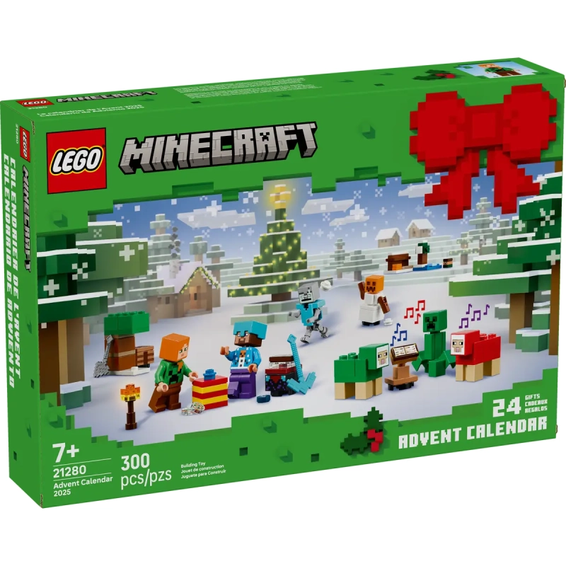 LEGO Minecraft Kalendarz adwentowy na 2025 rok 21280