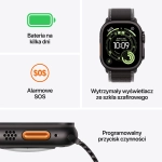 Apple Watch Ultra 3 (2025) GPS + Cellular 49mm koperta tytanowa Natural + pasek Light Blue Alpine Loop L