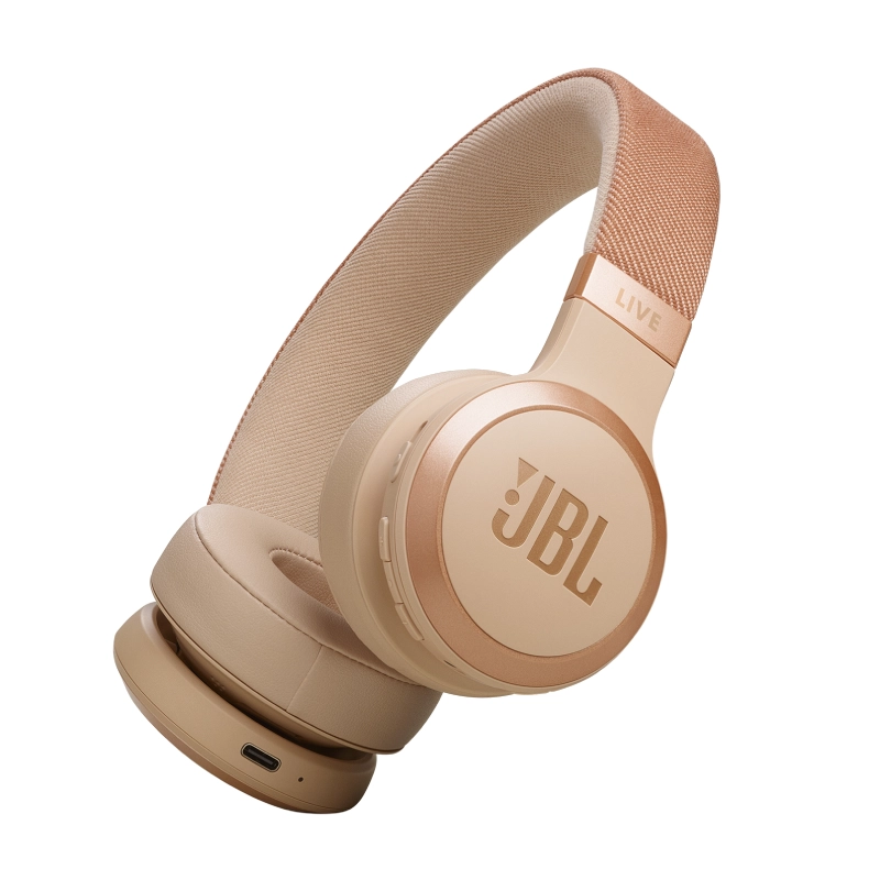 Słuchawki JBL Live 670NC Piaskowe - Sandstone