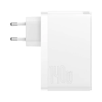Ładowarka Baseus GaN5 Pro 2xUSB-C + USB Biała - Moon White