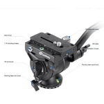 Monopod Leofoto MV-324CL+BV-10