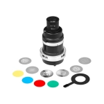 Snoot optyczny do lamp LED Quadralite SN-200LED Czarny - Black