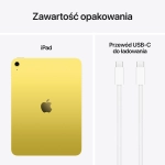 Tablet Apple iPad 10.9" 10gen 256GB Wi-Fi Żołty - Yellow