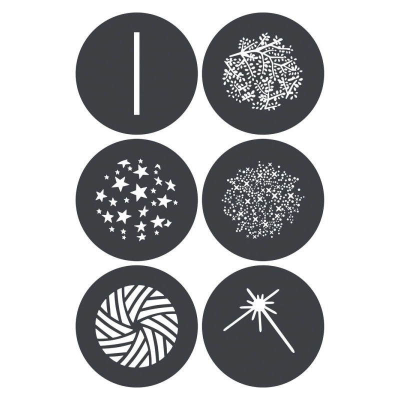 Nakładka gobo Godox GP-GS3 6 szt.