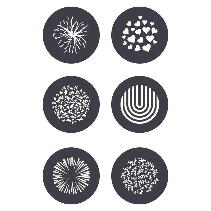 Nakładka gobo Godox GP-GS2 6 szt.