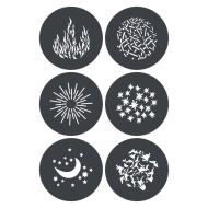 Nakładka gobo Godox GP-GS1 6 szt.