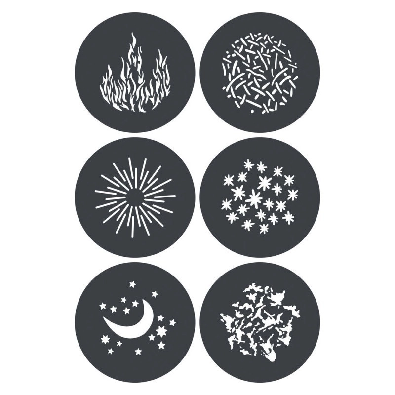 Nakładka gobo Godox GP-GS1 6 szt.