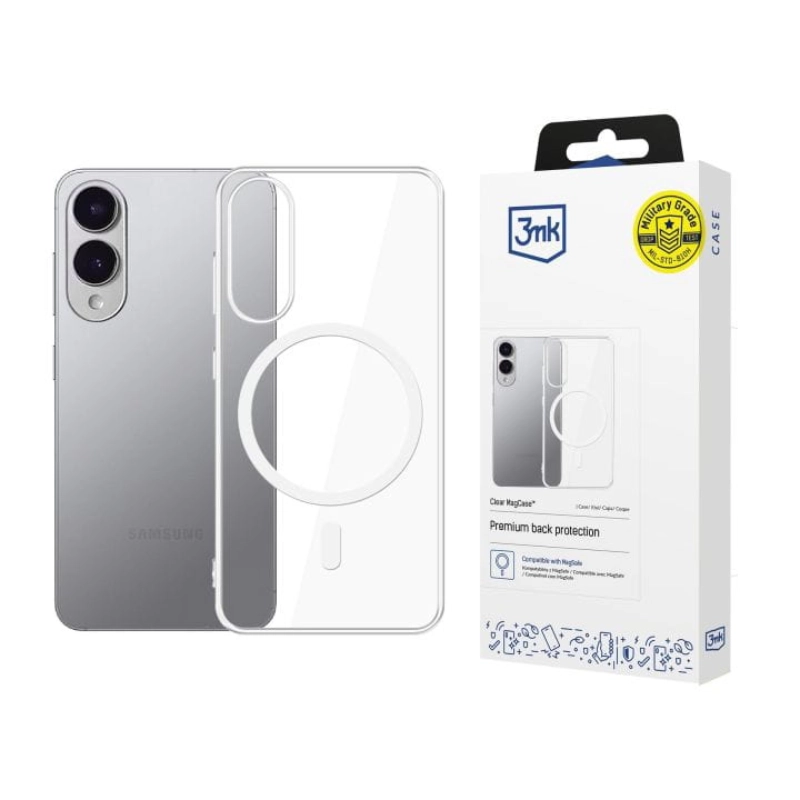 Etui 3MK Clear MagCase do Samsung Galaxy S25 Edge Przezroczyste - Clear