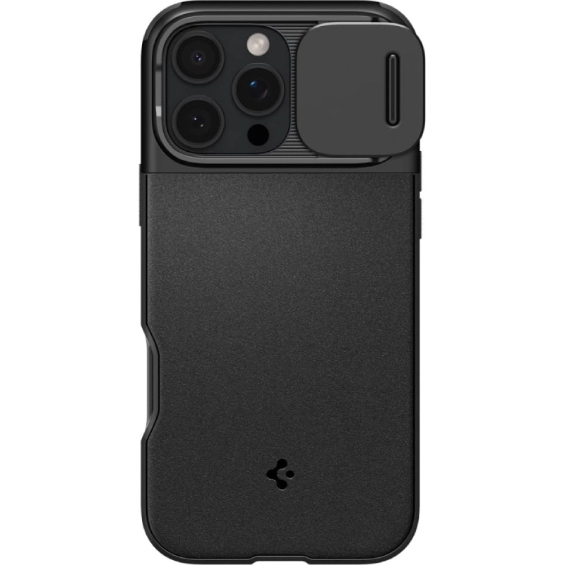 Etui Spigen Optik Armor do Iphone 16 Pro Czarne - Black