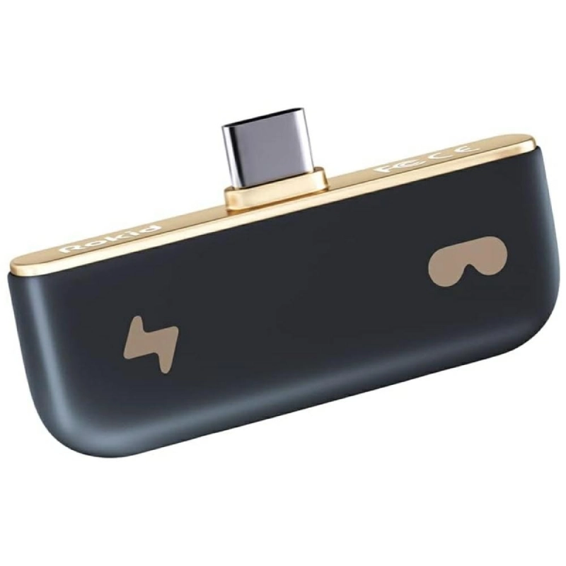 Adapter Rokid HUB USB-C na 2xUSB-C Czarny - Black