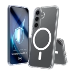 Etui pancerne 3mk Armor MagCase do Samsung Galaxy S25 FE Przezroczyste - Clear