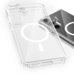 Etui pancerne 3mk Armor MagCase do Samsung Galaxy S25 FE Przezroczyste - Clear
