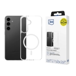 Etui pancerne 3mk Armor MagCase do Samsung Galaxy S25 FE Przezroczyste - Clear