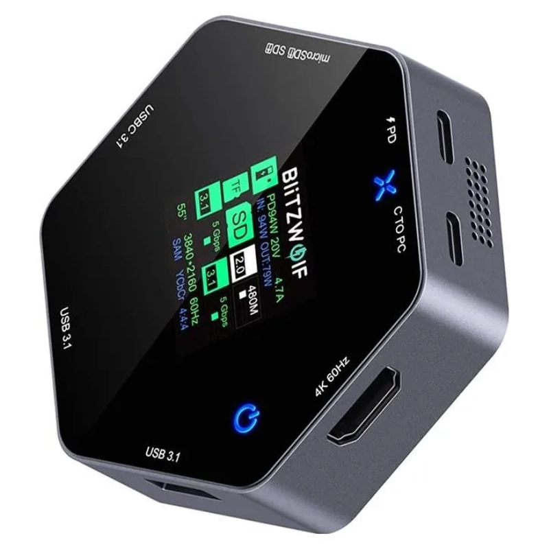 Stacja dokująca BlitzWolf 8w1 BW-TH16